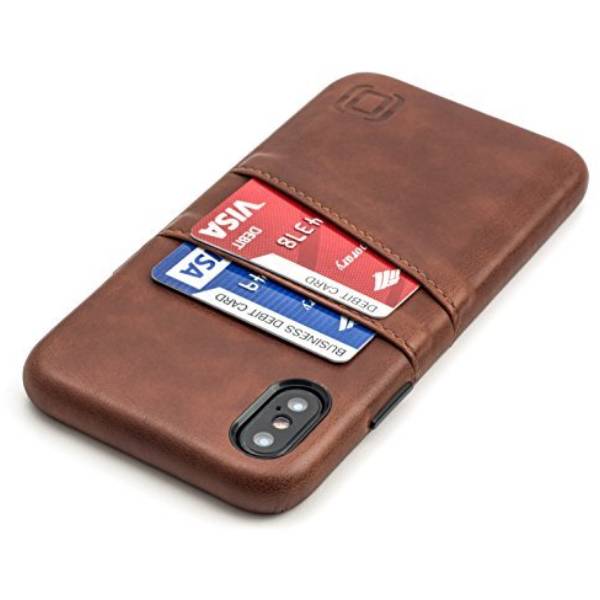 Buy online Genuine PU Leather Case with Card Slots for Apple iPhone XS Max